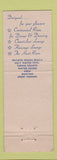 Matchbook Cover - British Colonial Hotel Nassau Bahamas
