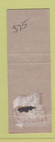 Matchbook Cover - Broadview Hotel Broadview SK WORN BACK