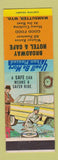 Matchbook Cover - Broadway Hotel Cafe Wamsutter WY