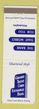 Matchbook Cover - Girard Trust Corn Exchange Bank Philadelphia PA