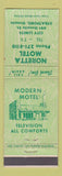 Matchbook Cover - Noretta Motel Stratford ON
