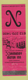 Matchbook Cover - Normandy Motor Inn Minneapolis MN