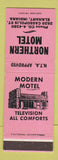 Matchbook Cover - Northern Motel Elkhart IN