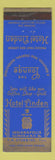 Matchbook Cover - Hotel Linden Indianapolis IN WEAR