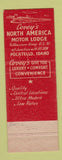 Matchbook Cover - Covey's Little America Salt Lake City UT