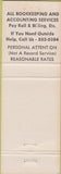 Matchbook Cover - Horton Tax Service Huntington Park CA