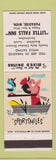 Matchbook Cover - Little Falls Inn Paradise MN