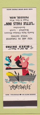 Matchbook Cover - Little Falls Inn Paradise MN