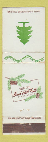 Matchbook Cover - Inn Buck Hill Falls PA DD Bean