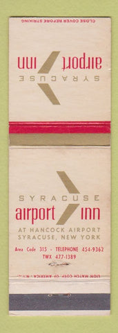 Matchbook Cover - Syracues Airport Inn NY