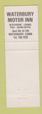Matchbook Cover - Old Mystic Motor Lodge Mystic CT Norwich CT Motel RED