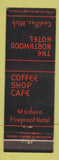 Matchbook Cover - Northwood Hotel Cadillac MI