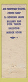 Matchbook Cover - Hotel Antlers Milwaukee WI WEAR