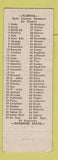 Matchbook Cover - Seminole Hotel Cocoa FL