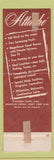 Matchbook Cover - Attache Resort Motel Hollywood Beach FL