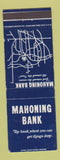 Matchbook Cover - Mahoning Bank