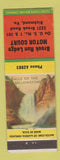Matchbook Cover - Brook Run Lodge Motor Court Richmond VA