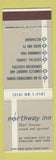 Matchbook Cover - Northway Inn Syracuse NY