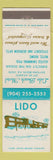 Matchbook Cover - Lido Beach Motel Daytona Beach FL WEAR