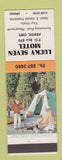 Matchbook Cover - Lucky Seven Motel Perth ON WEAR
