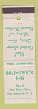 Matchbook Cover - Brunswick Inn East Brunswick NJ