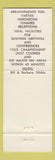 Matchbook Cover - Norwich Inn Norwich VT