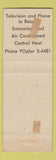 Matchbook Cover - Motel Monterey Jacksonville FL