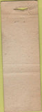 Matchbook Cover - Reliable Shoe Repair Robert Moodie WEAR blue