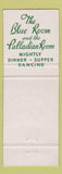 Matchbook Cover - Shoreham Hotel Washington DC Palladian Room WEAR