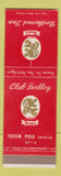 Matchbook Cover - Lund's Northwood Inn Totem Pole Detroit Berkley MI