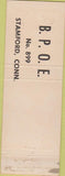 Matchbook Cover - Elks Lodge Christmas Stamford CT