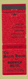 Matchbook Cover - Steak House Norwich Motel Norwich CT