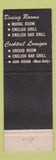 Matchbook Cover - St Francis Hotel San Francisco CA