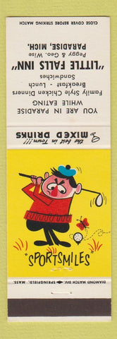 Matchbook Cover - Little Falls Inn Paradise MI