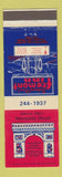 Matchbook Cover - Johnny Dee's Normandy House Santa Clara CA Fremont Inn