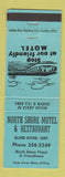 Matchbook Cover - North Shore Motel Blind River ON