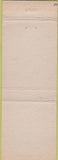 Matchbook Cover - Charlestown Chief Petty Officers' Mess military