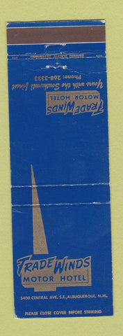 Matchbook Cover - Trade Winds Motor Hotel Albuquerque NM WEAR