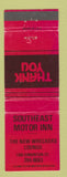 Matchbook Cover - Southeast Motor Inn