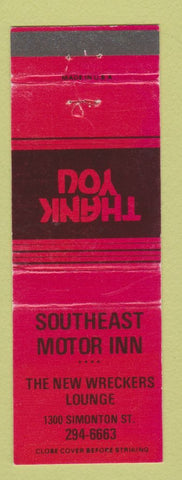 Matchbook Cover - Southeast Motor Inn