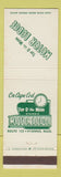 Matchbook Cover - Top O the Morn Motor Lodge Hyannis MA