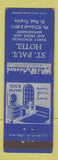 Matchbook Cover - St Paul Hotel St Paul VA