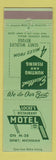 Matchbook Cover - Locke's Restaurant Motel Seney MI