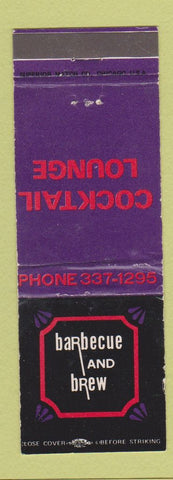 Matchbook Cover - BBQ And Brew Chicago? WEAR
