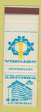 Matchbook Cover - Hotel Restaurant Astoria Luzern Switzerland SAMPLE