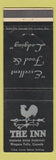 Matchbook Cover - The Inn Niagara Falls ON WEAR