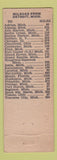 Matchbook Cover - New Imperial Motel Marshall MI