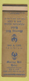Matchbook Cover - Murray Hill Hotel New York City City SAMPLE