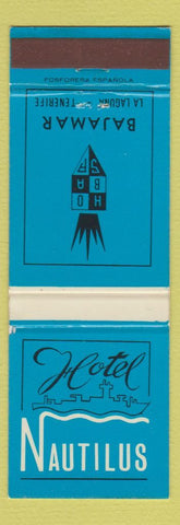 Matchbook Cover - Hotel Nautilus Bajamar