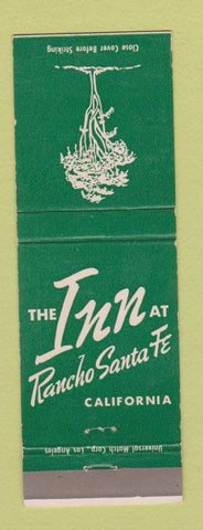 Matchbook Cover - Inn at Rancho Santa Fe CA